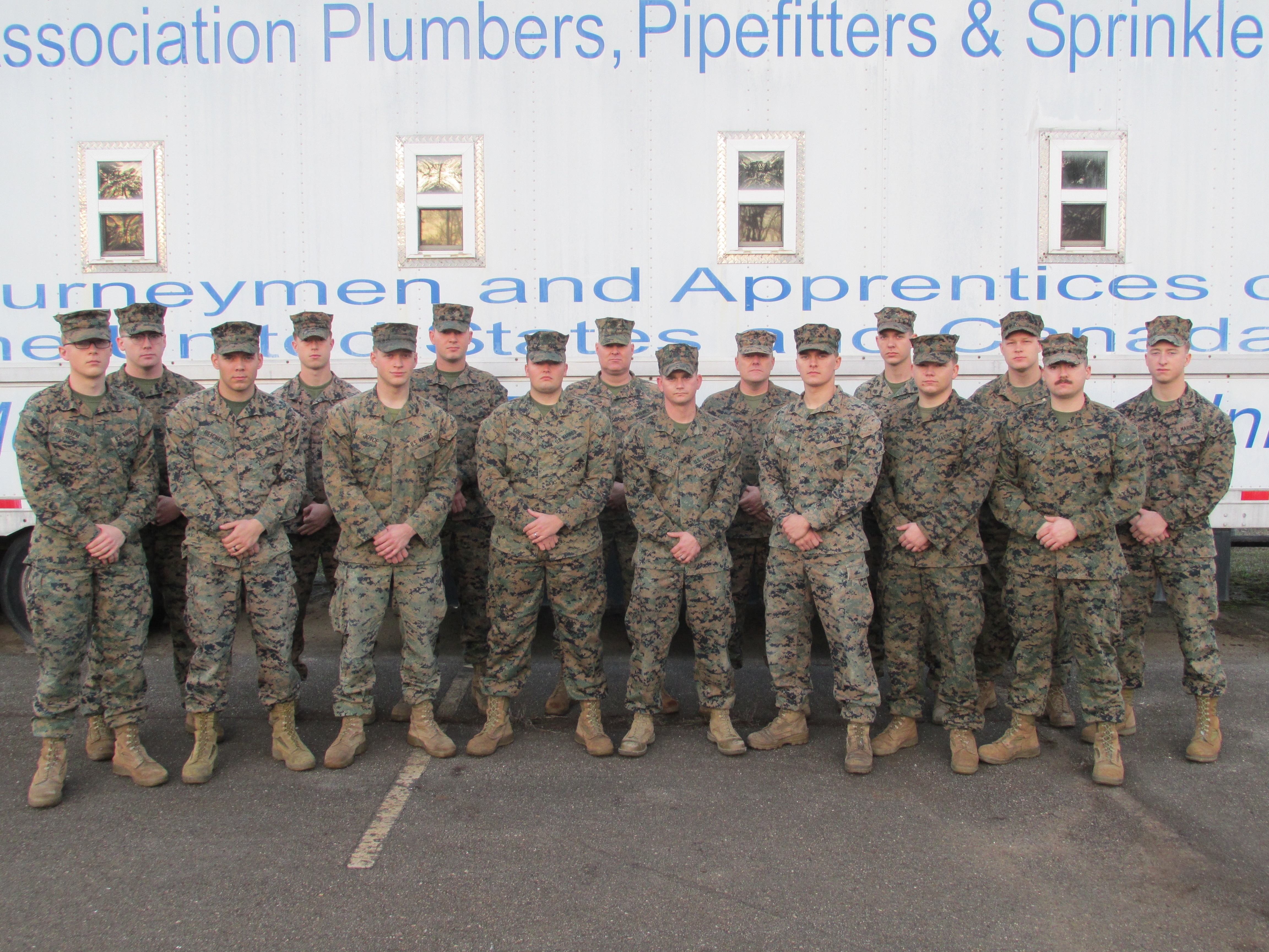 UA VIP Camp Lejeune Welding Class 10