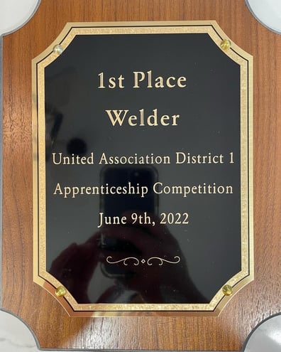 Camp Pendleton UA VIP graduate Richard Caicedo District 1 Apprentice Competition (2)