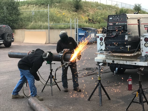 UA VIP Fort Carson Welding Class 10 gain hands-on experience welding
