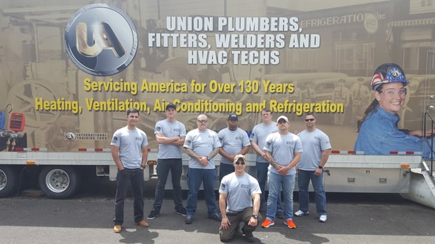 Members of the JBLM UA VIP HVAC-R Class 11 graduated on June 13.