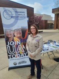 Rachel Leblance - UA VIP Welding Class 5, Camp Lejeune (1)