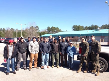 Rachel Leblance - UA VIP Welding Class 5, Camp Lejeune (2)