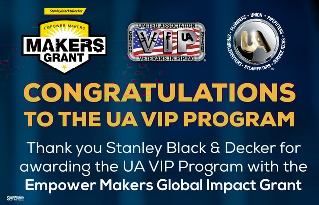 UA VIP program - Stanley Black & Decker Makers Grant