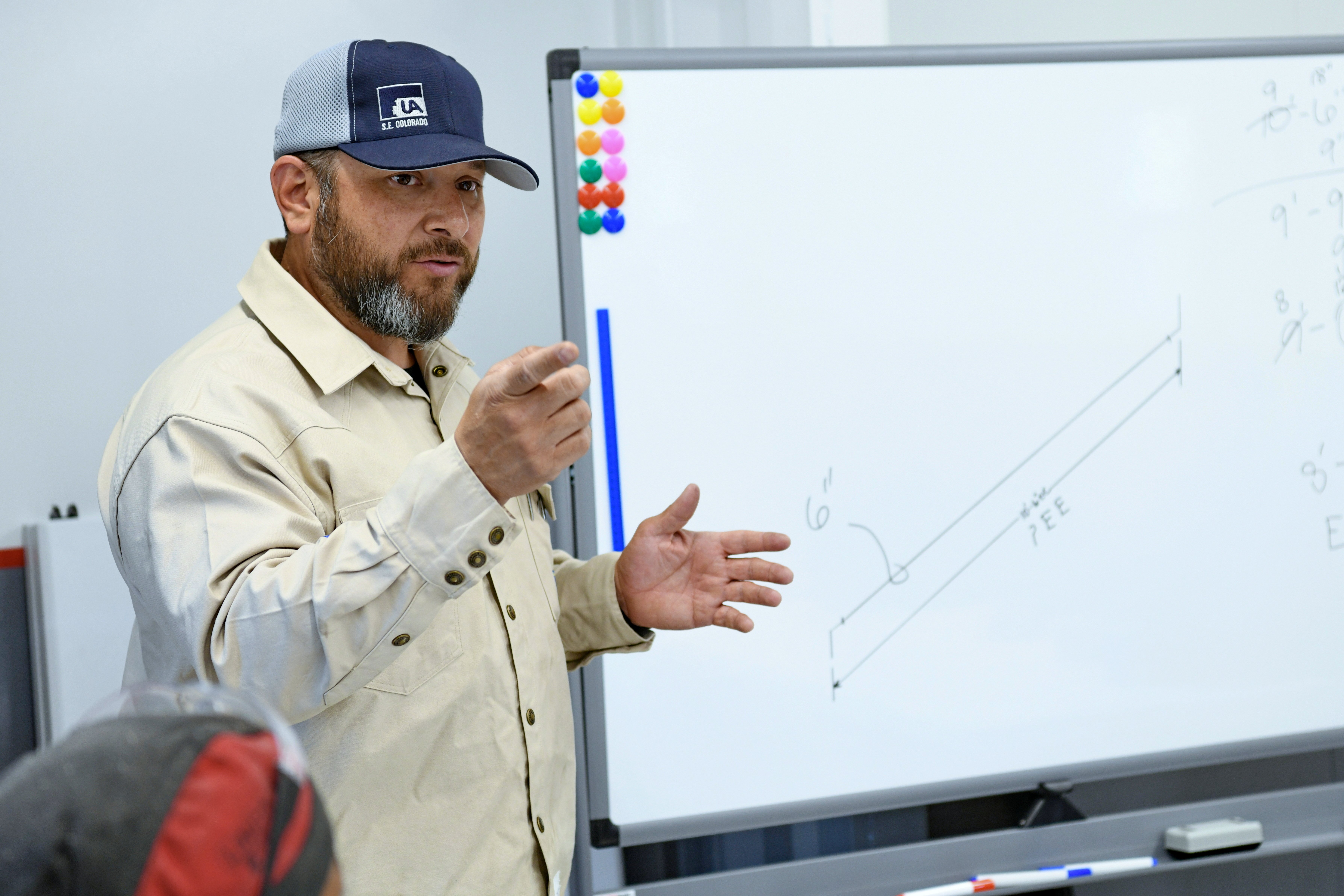 United Association Veterans In Piping (VIP) Program - Fort Carson Instructor Jose Bellejo  (4)