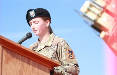 hailey during_the_vip_program-military-photo
