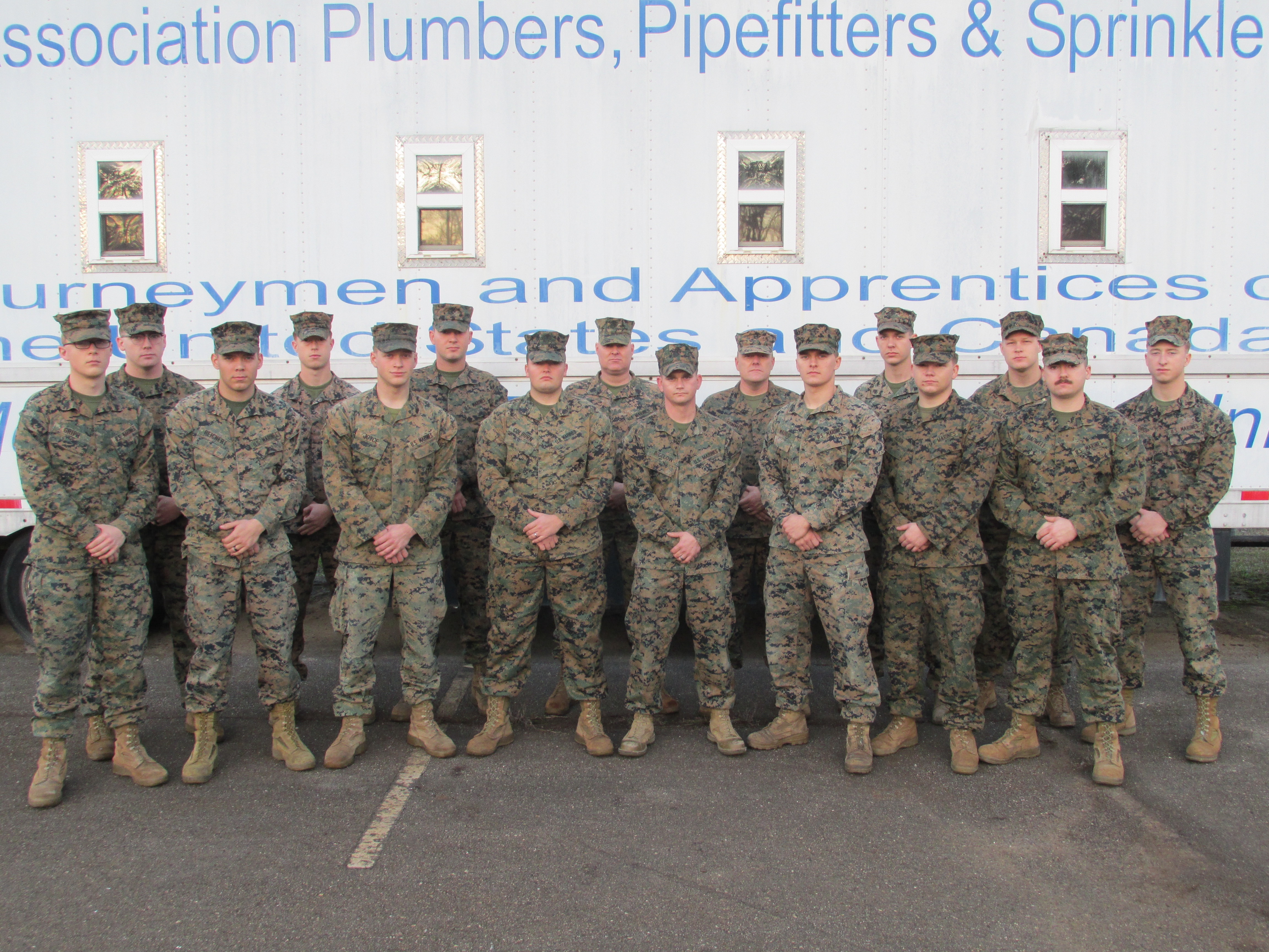 UA VIP Camp Lejeune Welding Class 10