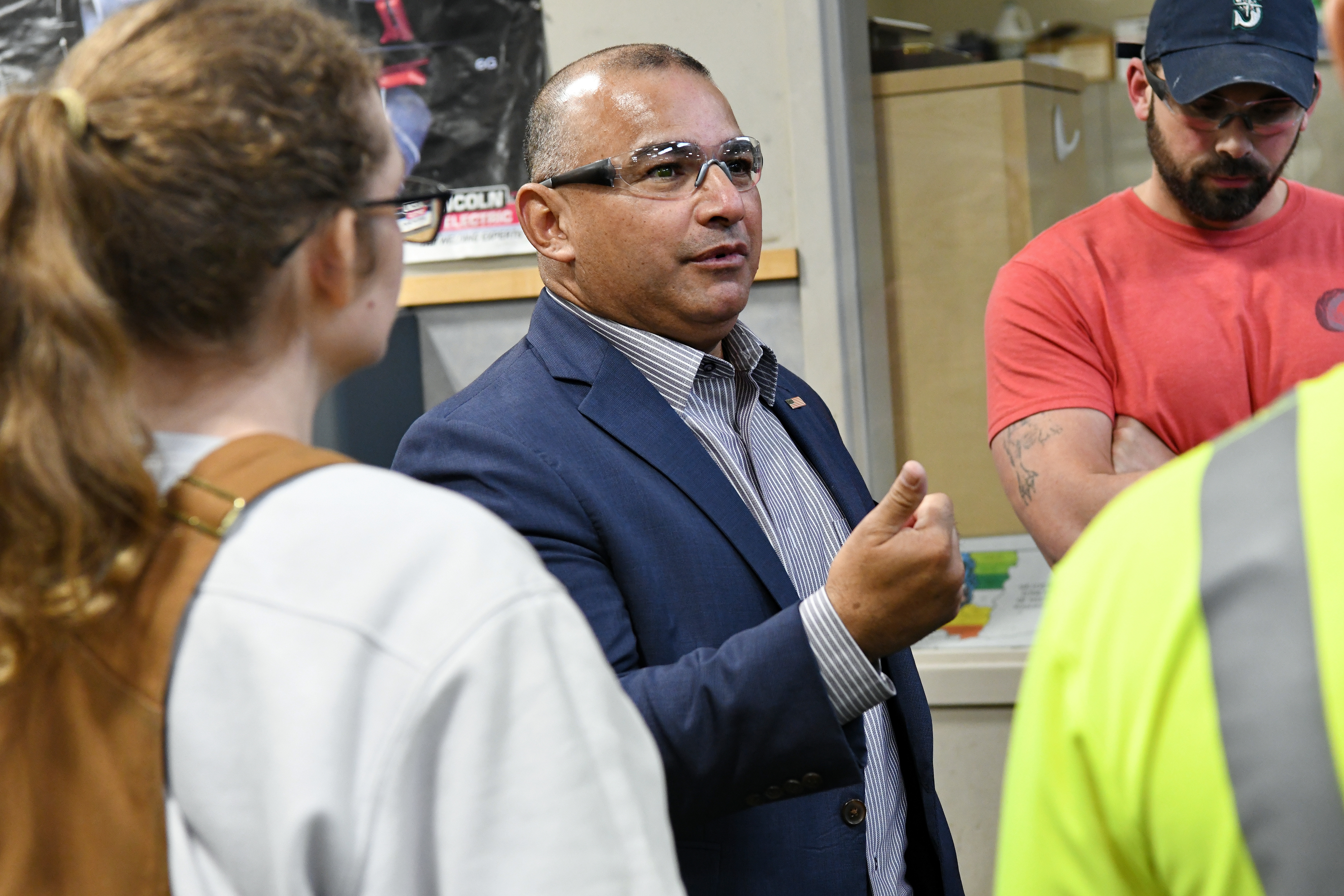 U.S. DOL VETS Tour UA VIP Training Facility At UA Local 26