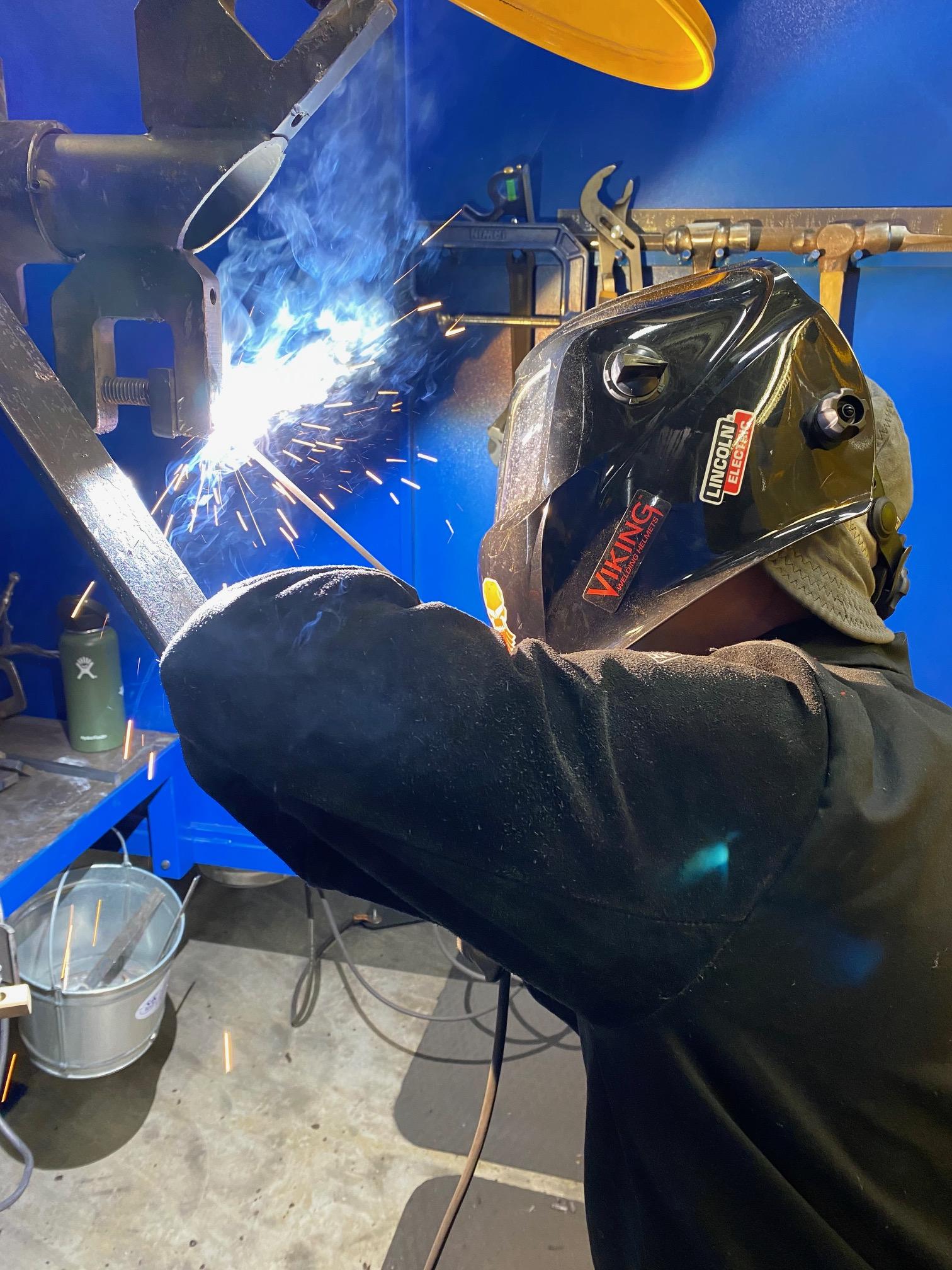 Camp Lejeune Welding Class 23 students begin UA VIP career training