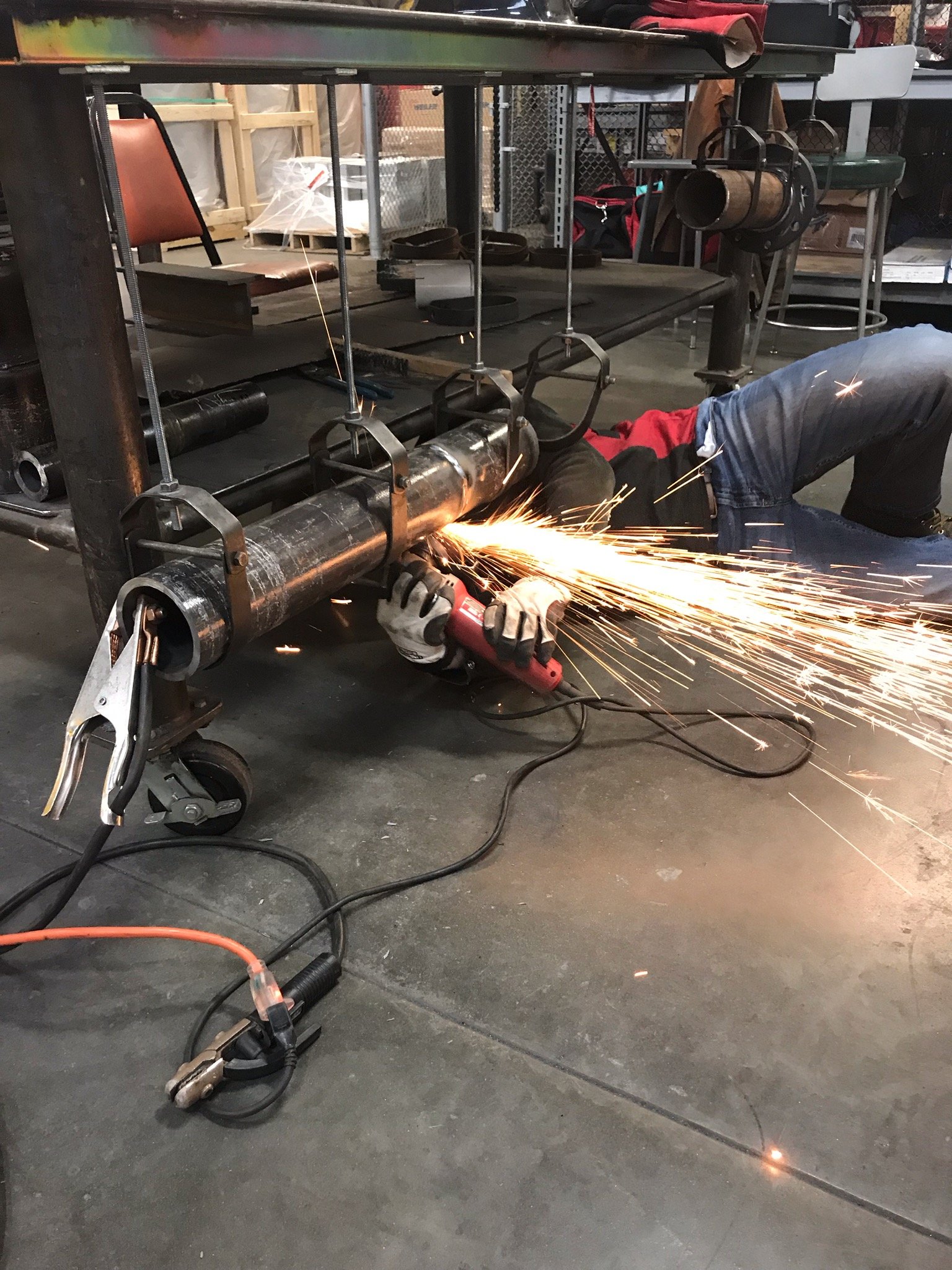 Dustin welding JBLM