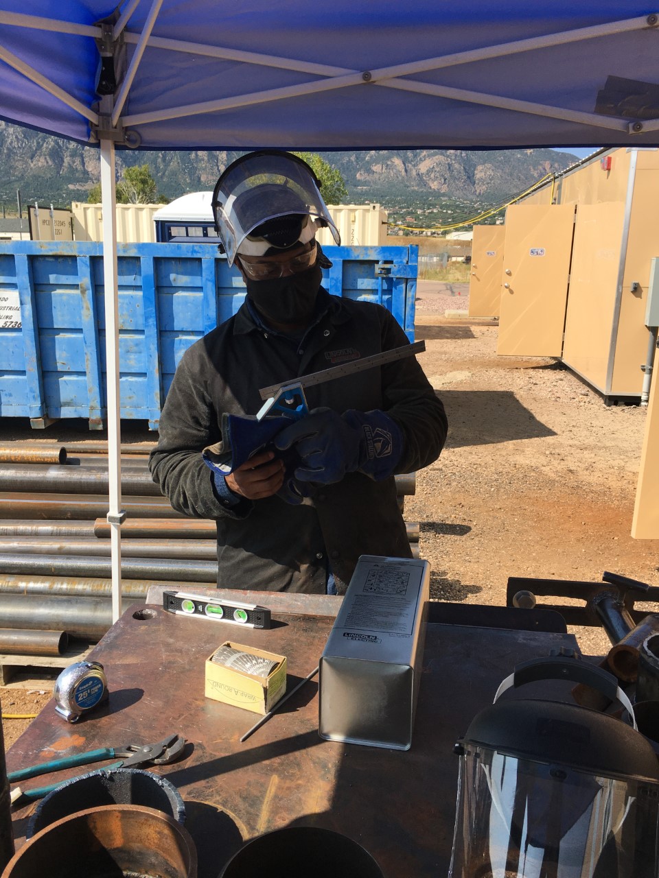 United Association Veterans In Piping UA VIP Welding Class 21 at Fort Carson