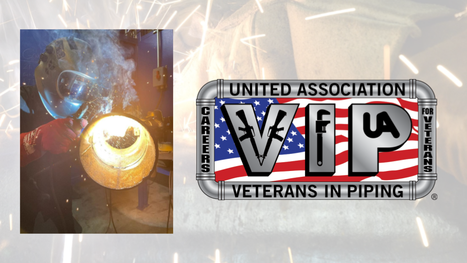 UA Veterans in Piping - Camp Lejeune welding