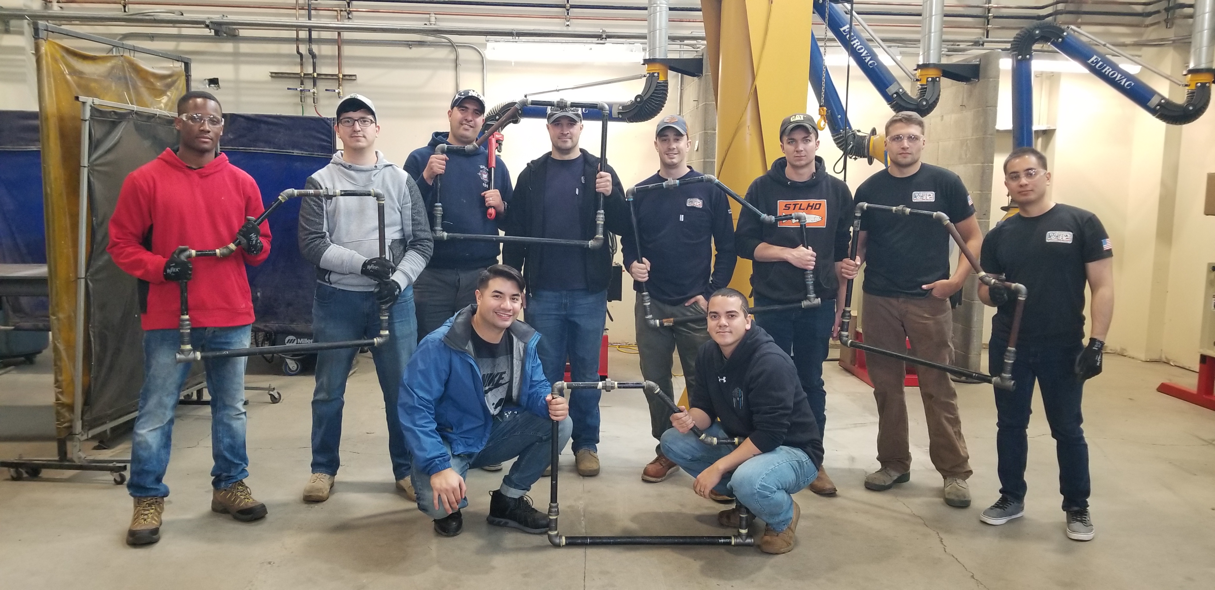 JBLM HVAC students are midway through their UA VIP career training