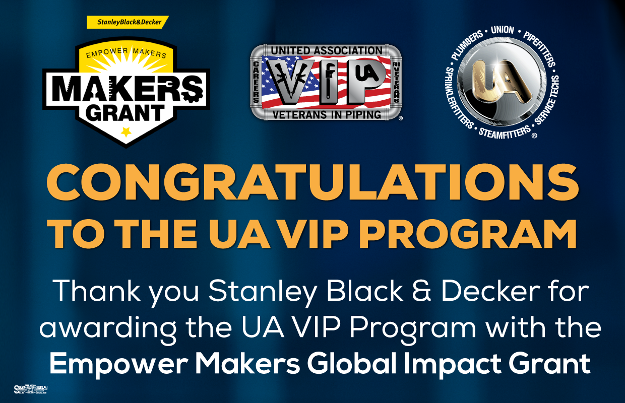 UA VIP program - Stanley Black & Decker Makers Grant
