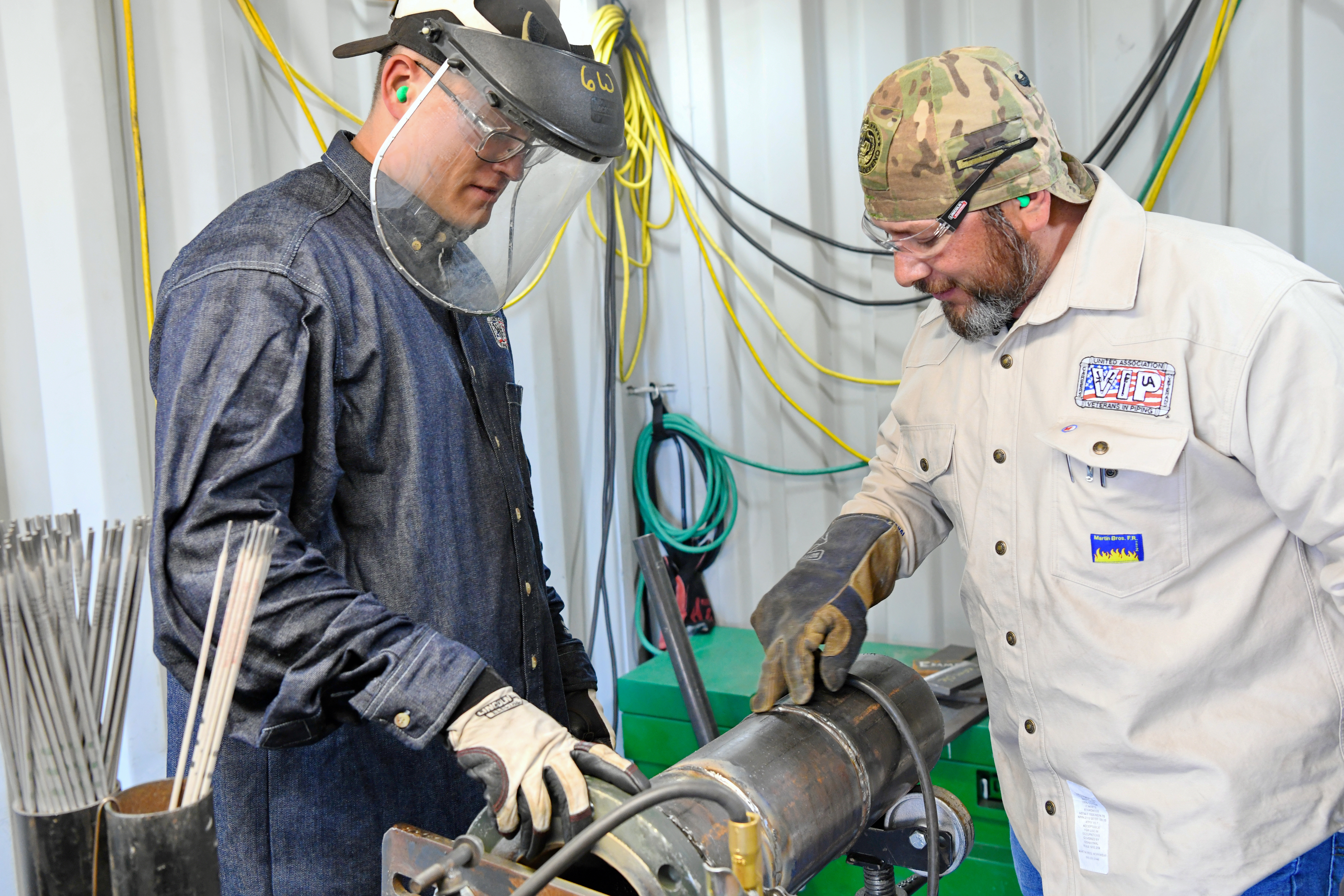 Fort Carson Welding Class 21 begins career journey by learning to weld