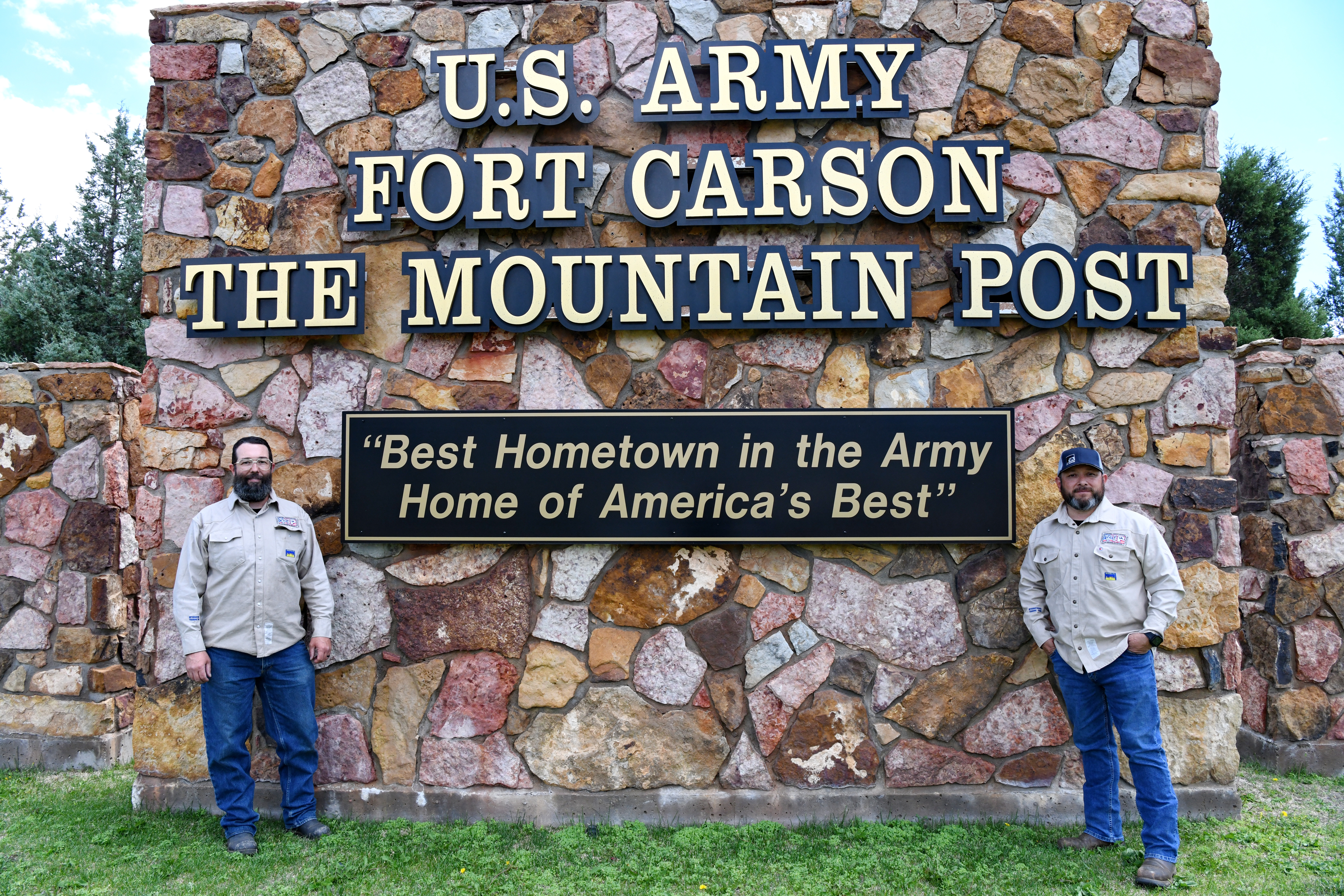 United Association Veterans In Piping (VIP) Program - Fort Carson Instructors Jose Bellejo and Jason Smith