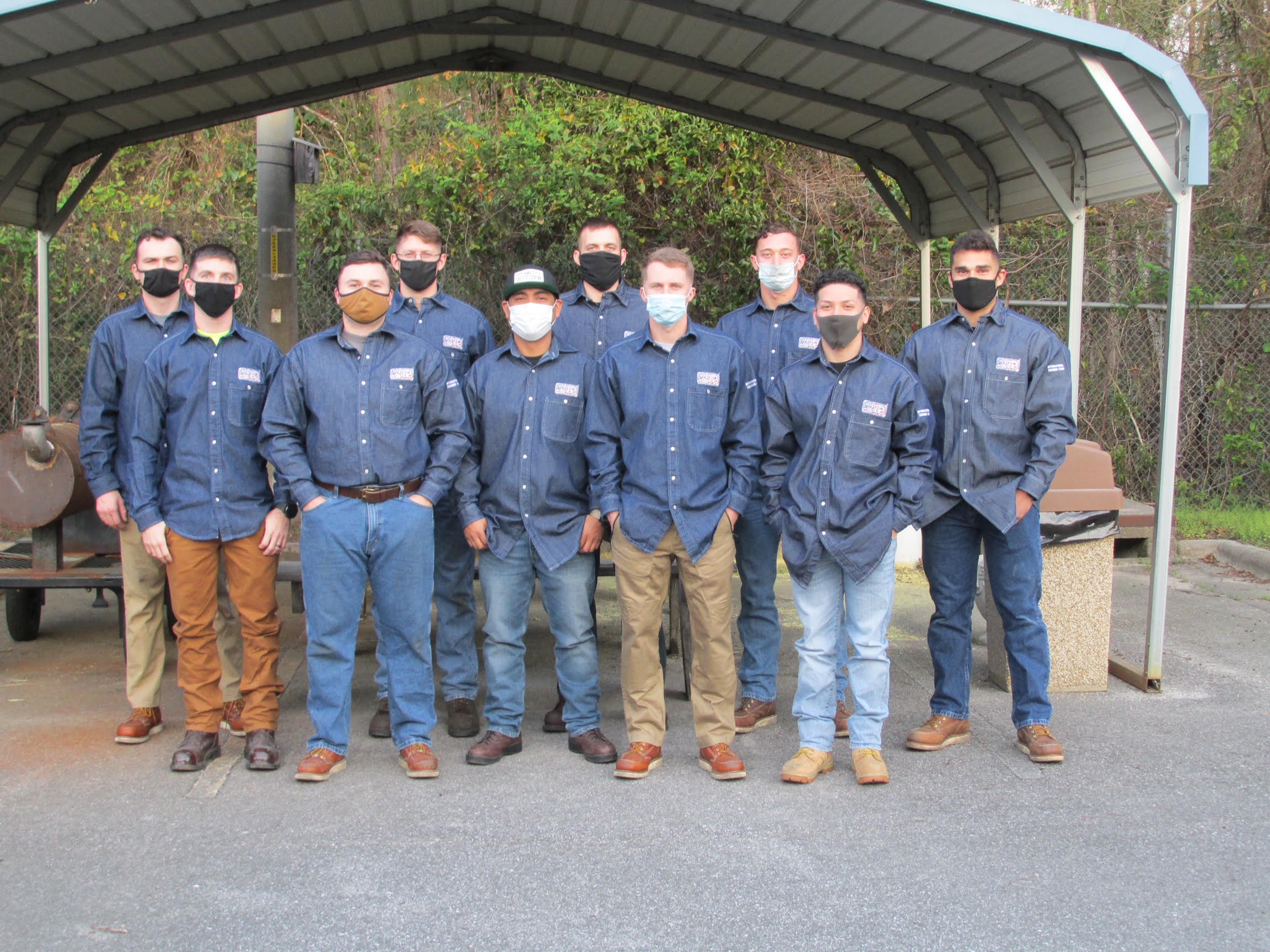 UA Veterans in Piping - Camp Lejeune welding