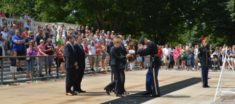 Union Veterans Council Mark Memorial Day at the Tomb of the Unknowns